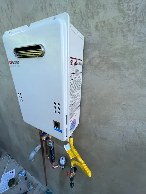 Tankless water heater installation for Downtown Rosemount homes